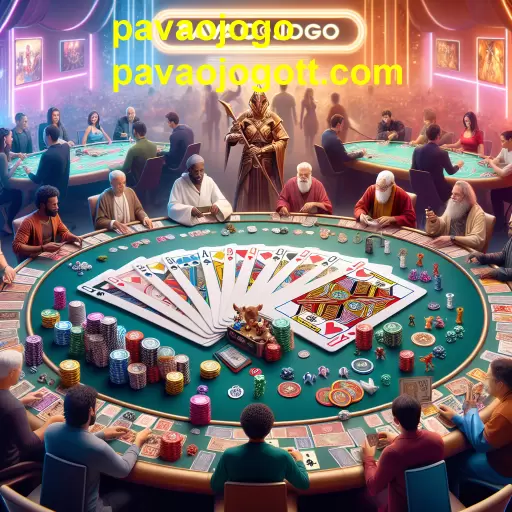 Descubra o Mundo dos Jogos de Cartas em Pavaojogo